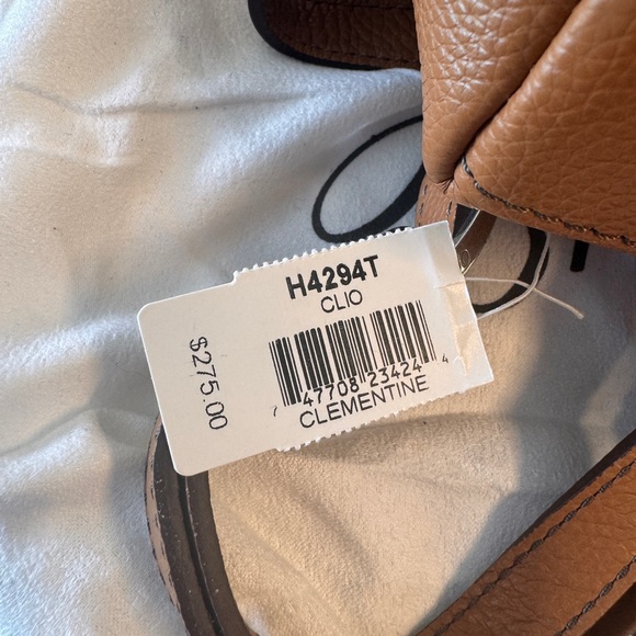 NWT Brighton Clio Domed Cross Body Toffee - Picture 8 of 11